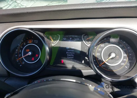 2021 Jeep Wrangler Unlimited Sport 4X4 из США, поврежденный, VIN 1C4HJXDN9MW677596